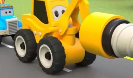 儿童挖机视频,小玩家操控挖机，体验工程乐趣